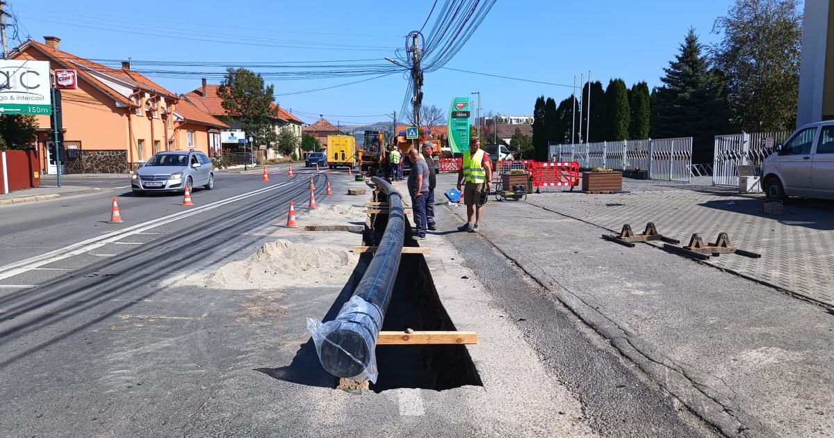Forgalomváltozásra figyelmeztetik a sofőröket Székelyudvarhelyen a Bethlenfalvi úton